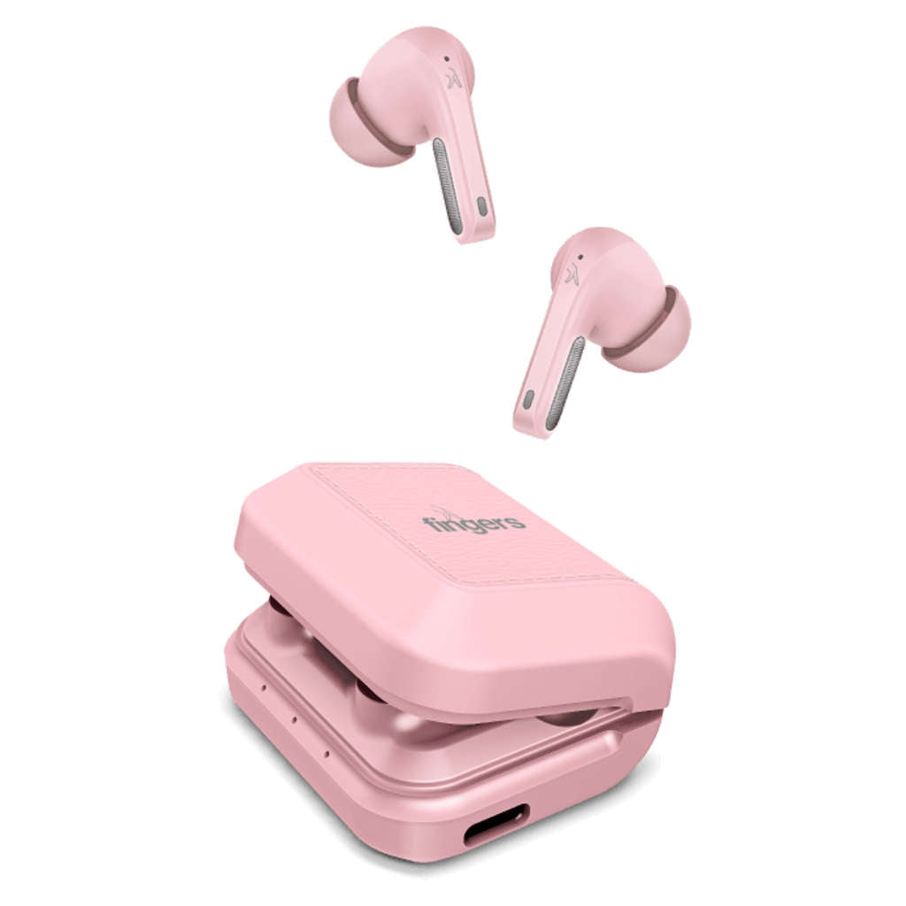 Fingers Caribbean True Wireless Earbuds Blush Pink