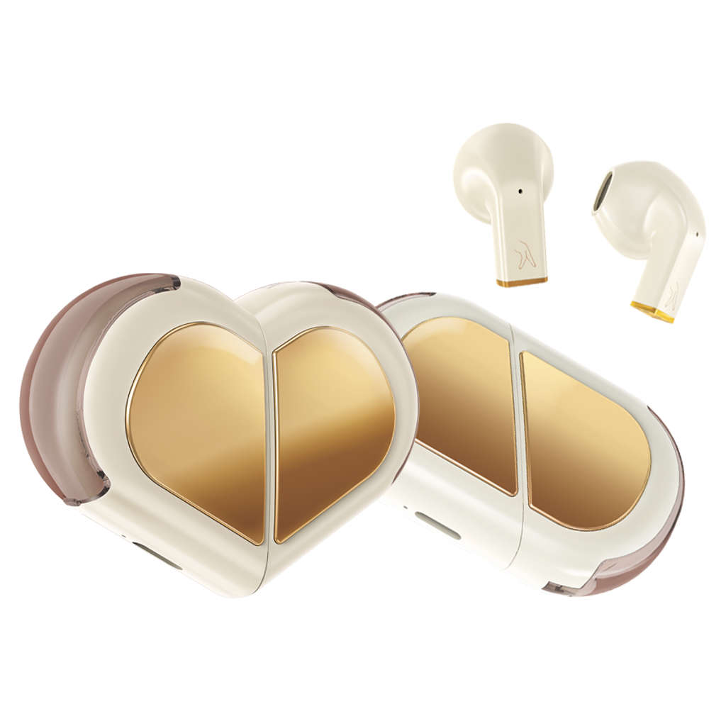 Fingers HeartTwist True Wireless Earbuds Blissful Beige