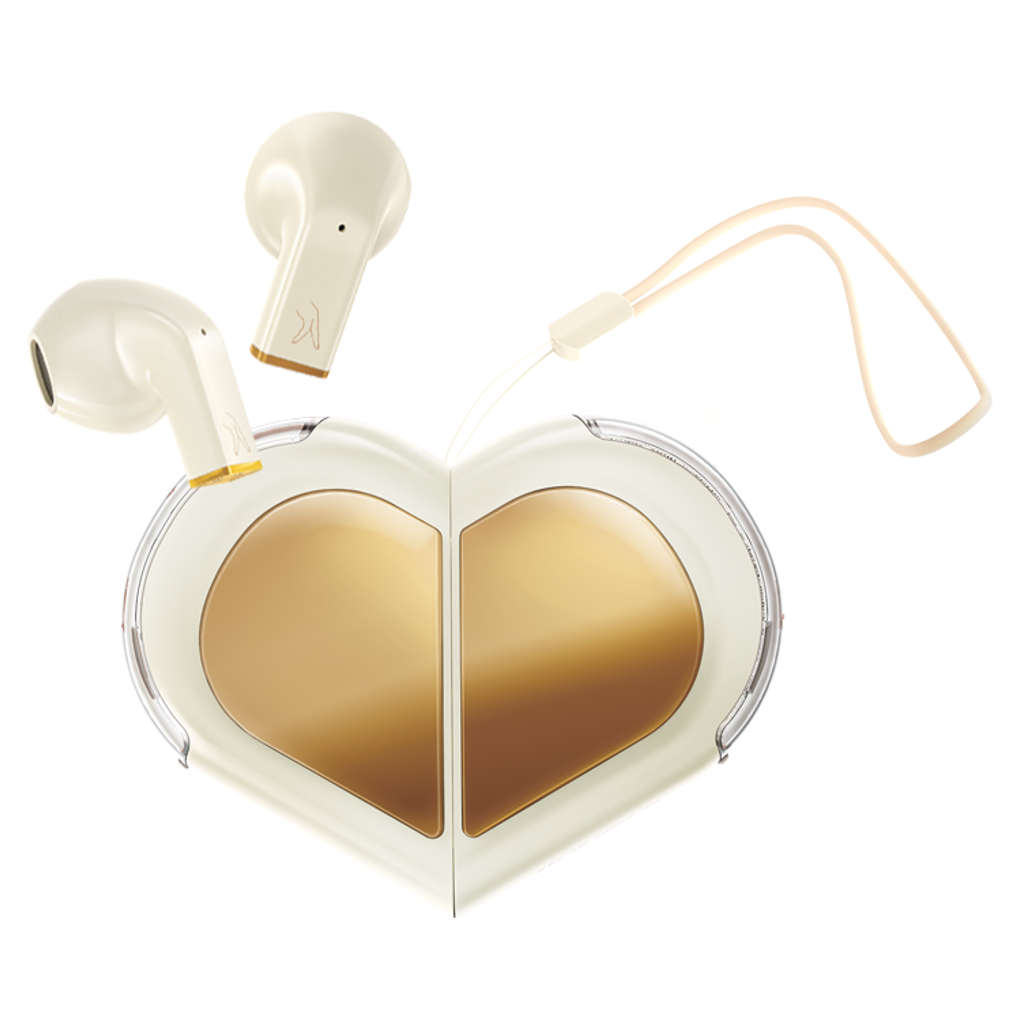 Fingers HeartTwist True Wireless Earbuds Blissful Beige