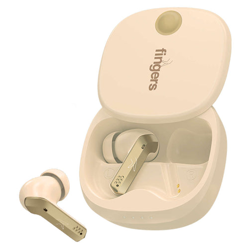 Fingers Mesmeric True Wireless Earbuds Rich Beige 