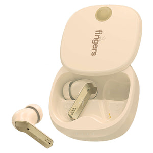 Fingers Mesmeric True Wireless Earbuds Rich Beige 