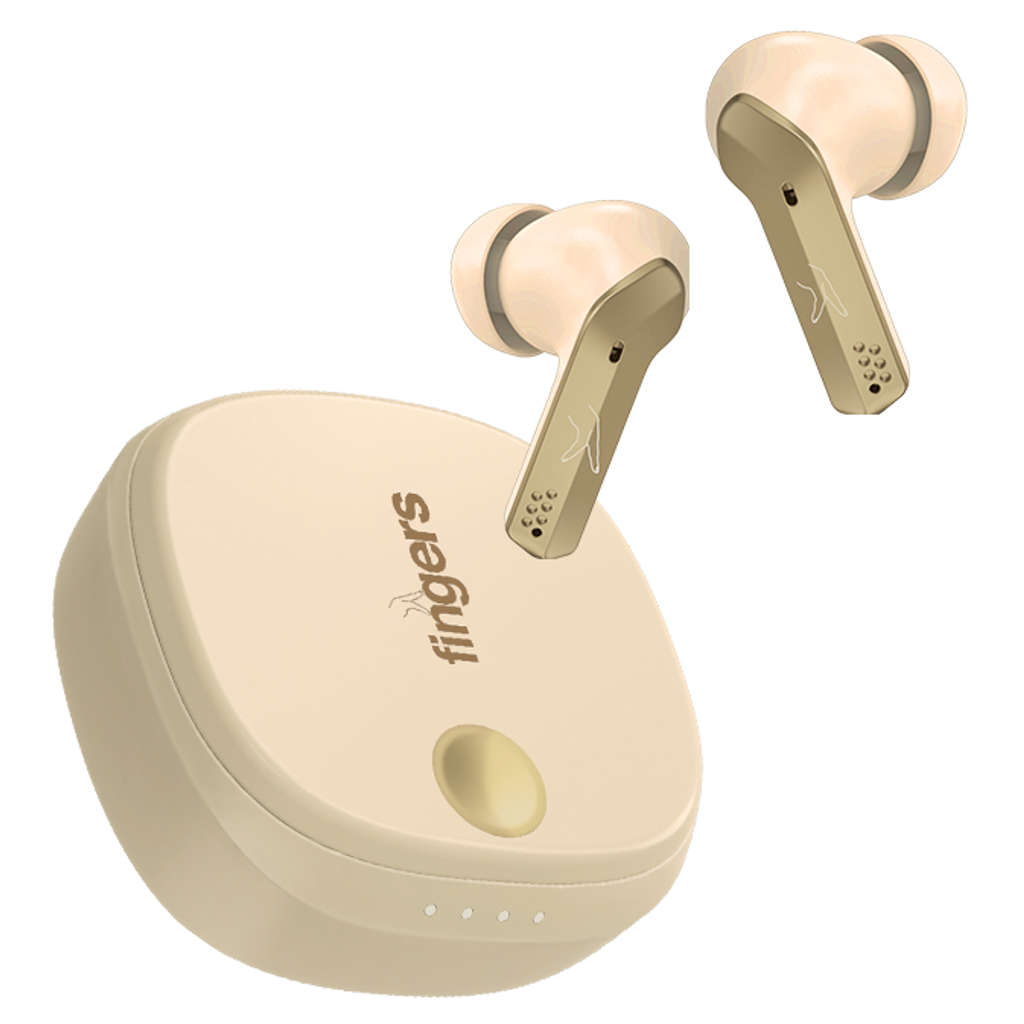Fingers Mesmeric True Wireless Earbuds Rich Beige