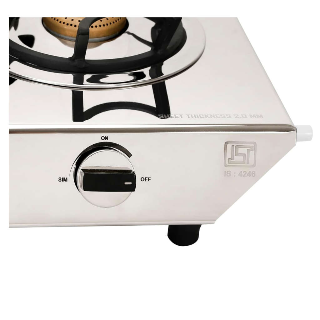 Faber Hilux Max Stainless Steel Cooktop 2 Brass Burner