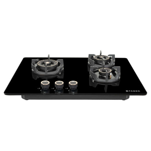 Faber Hob Experia Cooktop 3 Brass Burner HT703 ALU AI 