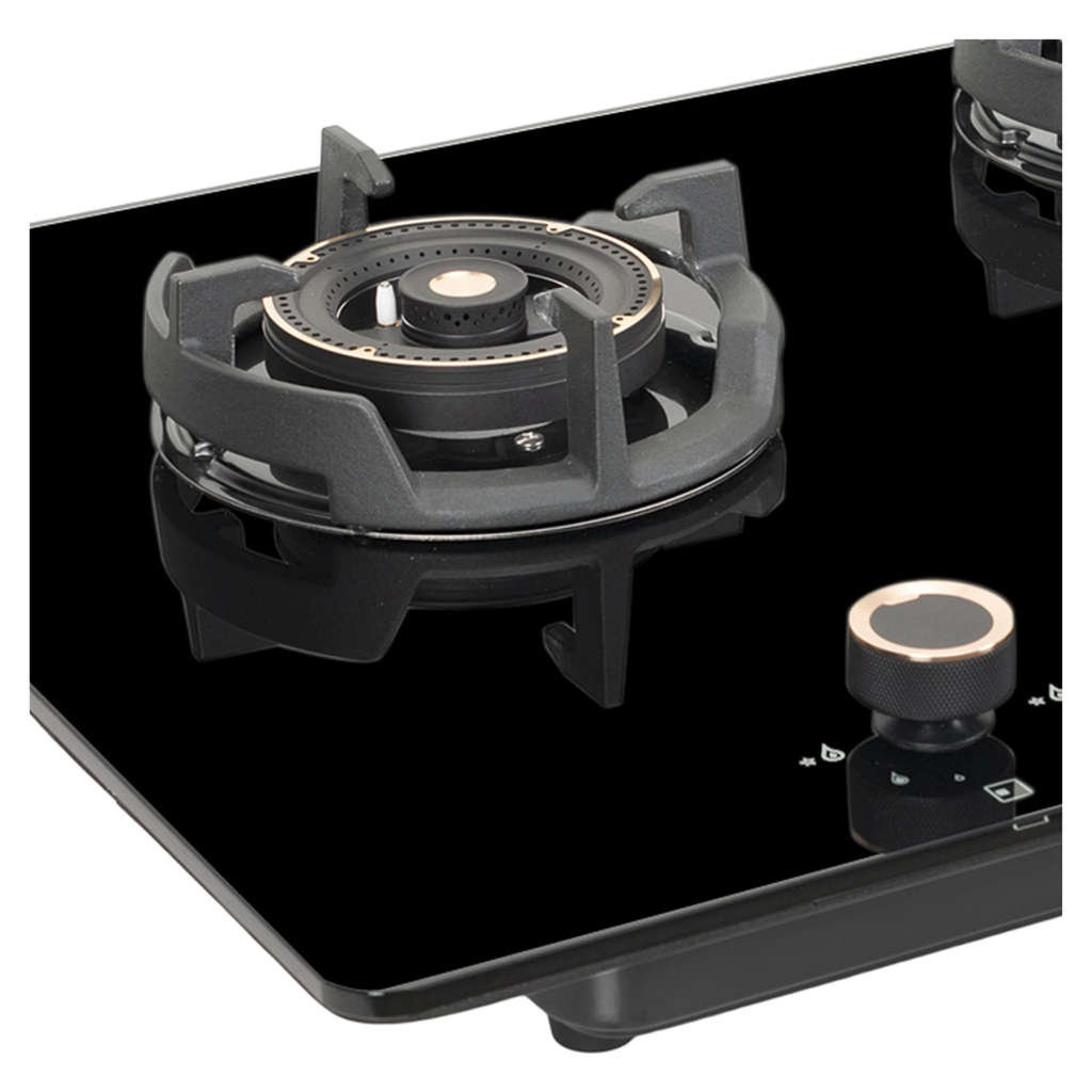 Faber Hob Experia Cooktop 3 Brass Burner HT703 ALU AI
