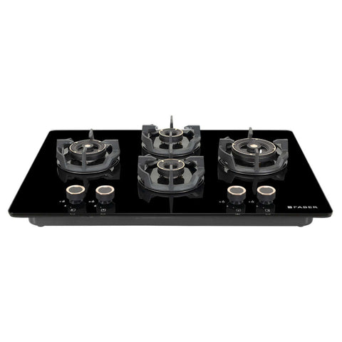 Faber Hob Experia Cooktop 4 Brass Burner HT754 ALU AI FFD 