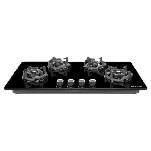 Faber Hob Experia Cooktop 4 Brass Burner HT904 ALU AI FFD 