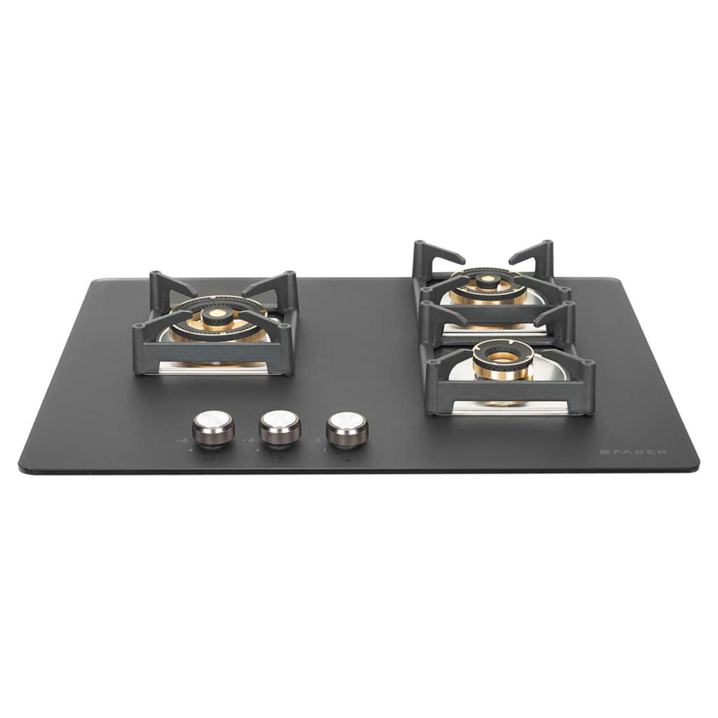 Faber Hob Bella Cooktop 3 Brass Burner HT703 BR AI