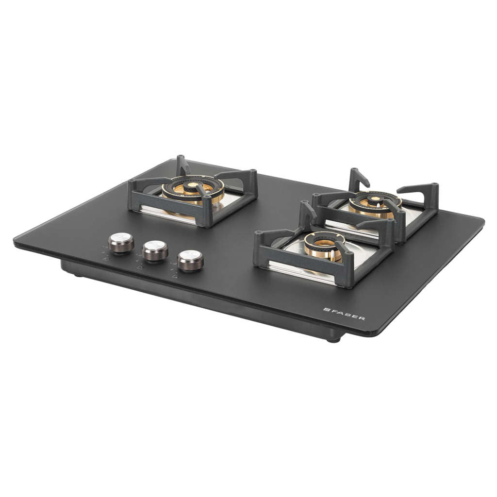 Faber Hob Bella Cooktop 3 Brass Burner HT703 BR AI