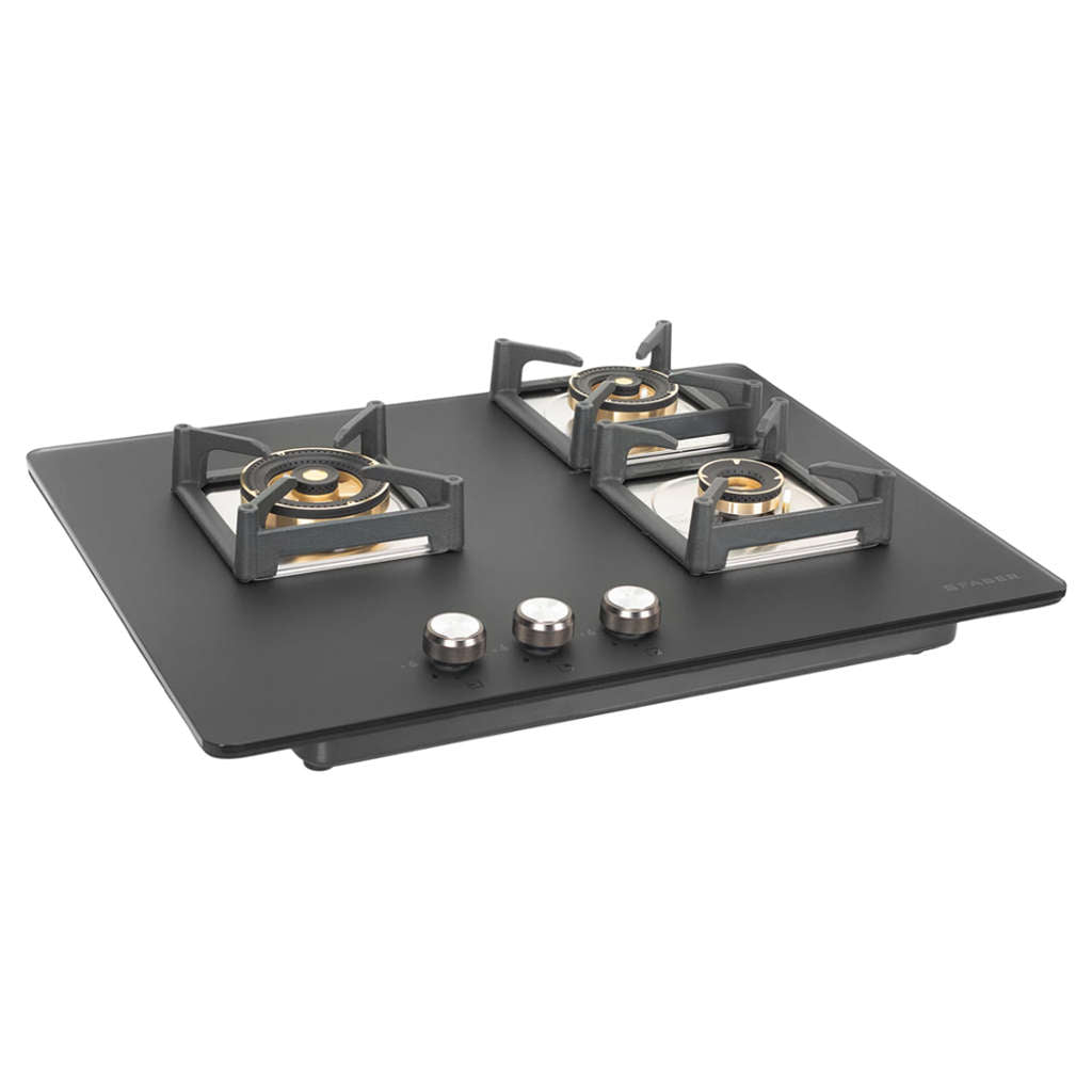 Faber Hob Bella Cooktop 3 Brass Burner HT703 BR AI