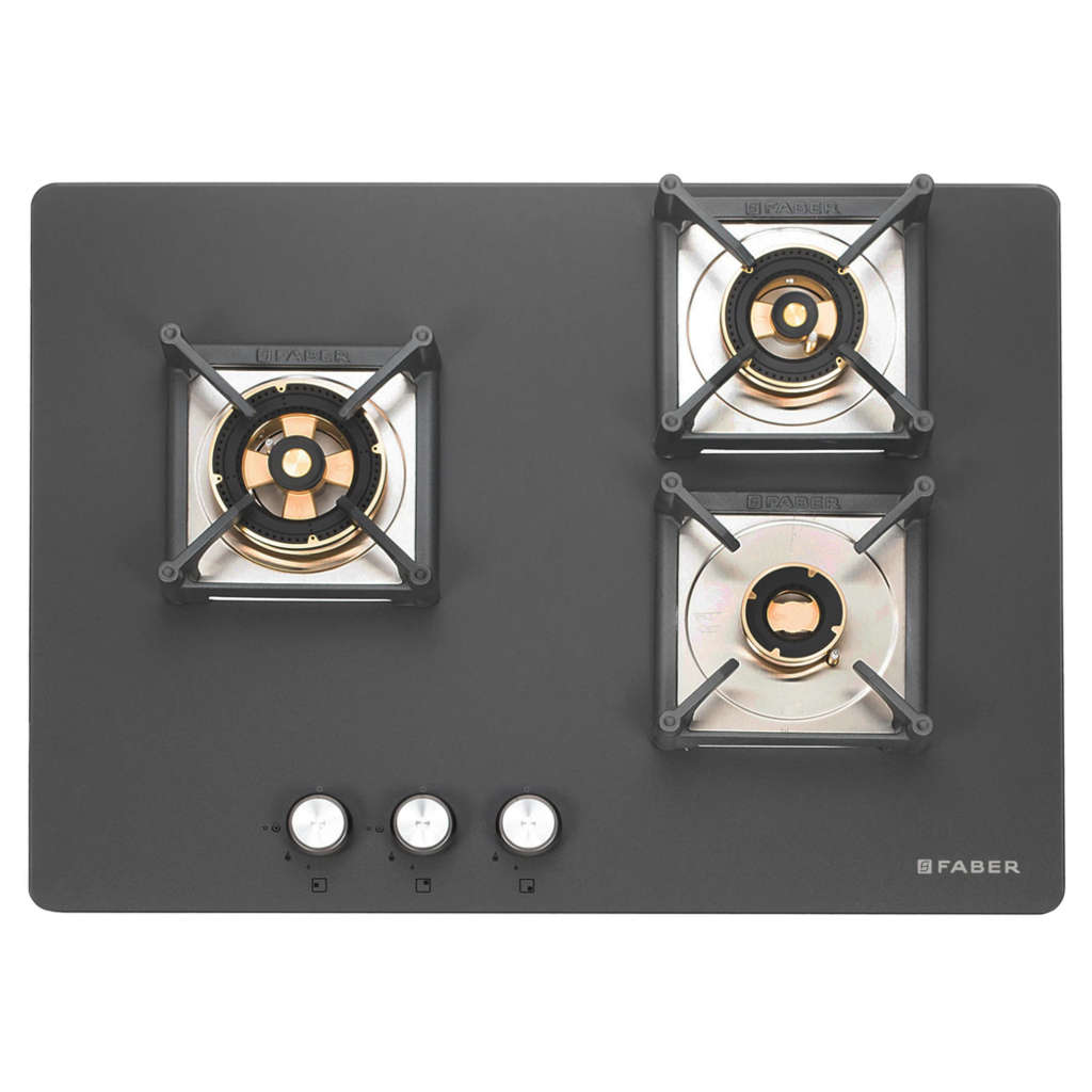 Faber Hob Bella Cooktop 3 Brass Burner HT703 BR AI