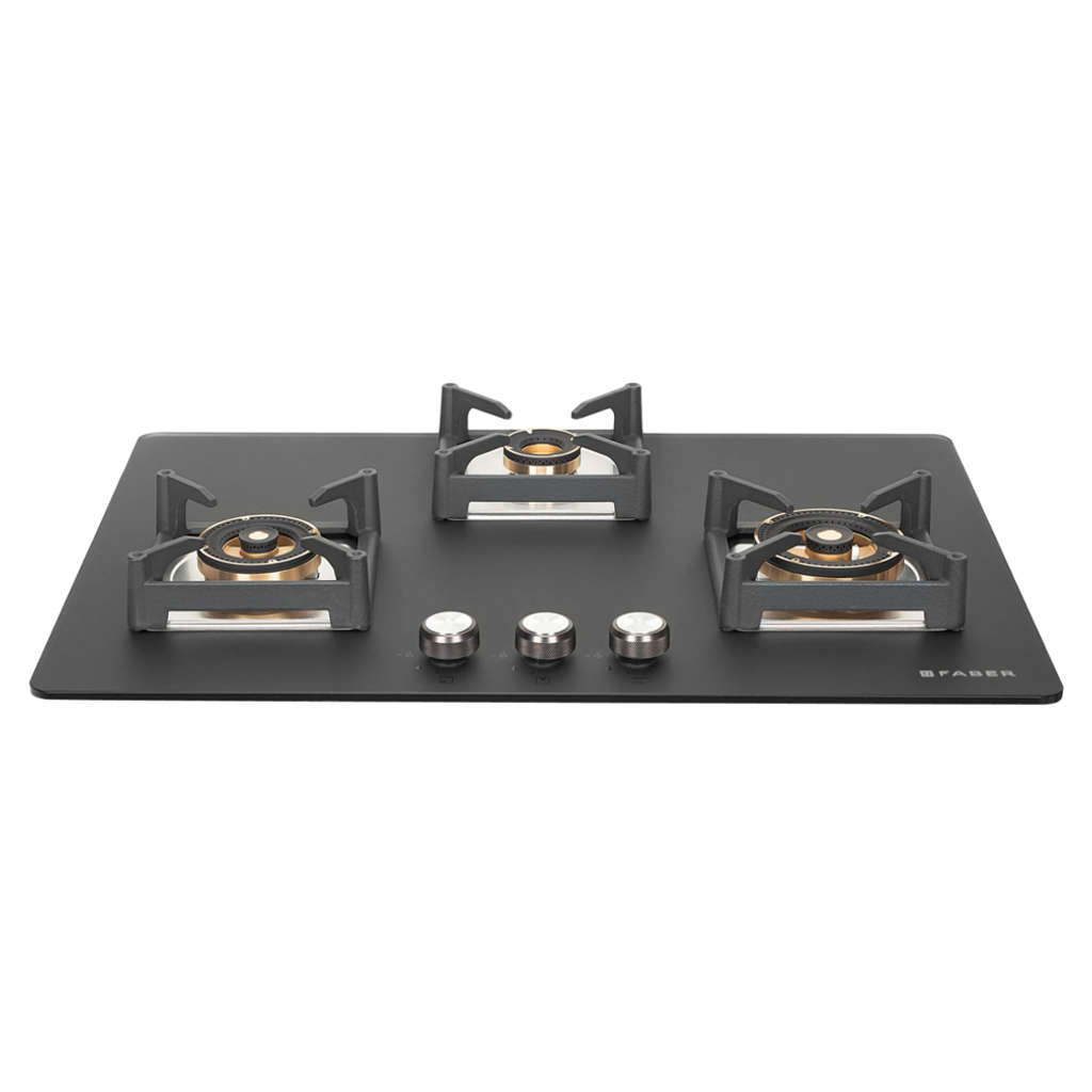 Faber Hob Bella Cooktop 3 Brass Burner HT753 BR AI