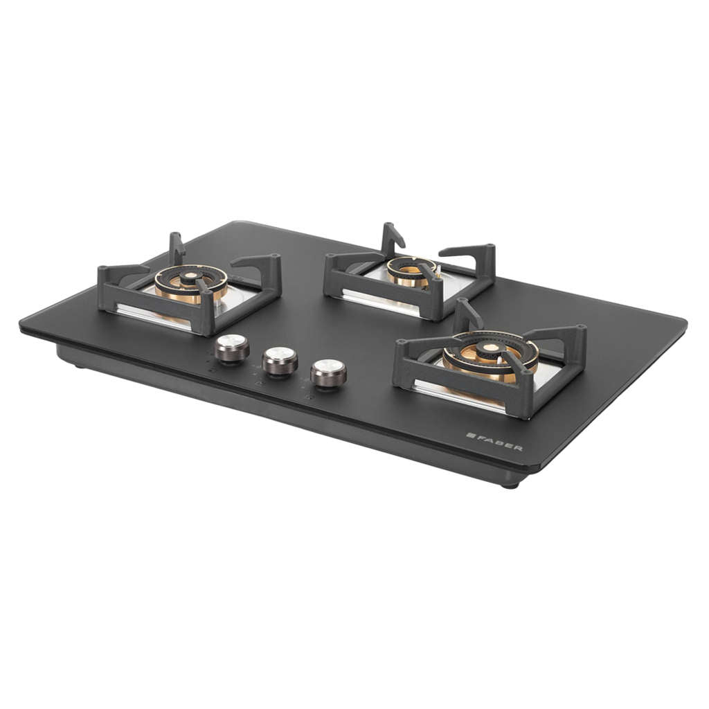 Faber Hob Bella Cooktop 3 Brass Burner HT753 BR AI