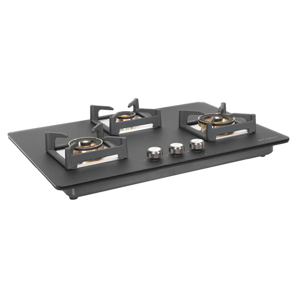 Faber Hob Bella Cooktop 3 Brass Burner HT753 BR AI