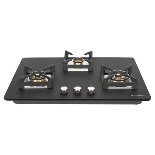 Faber Hob Bella Cooktop 3 Brass Burner HT753 BR AI FFD 