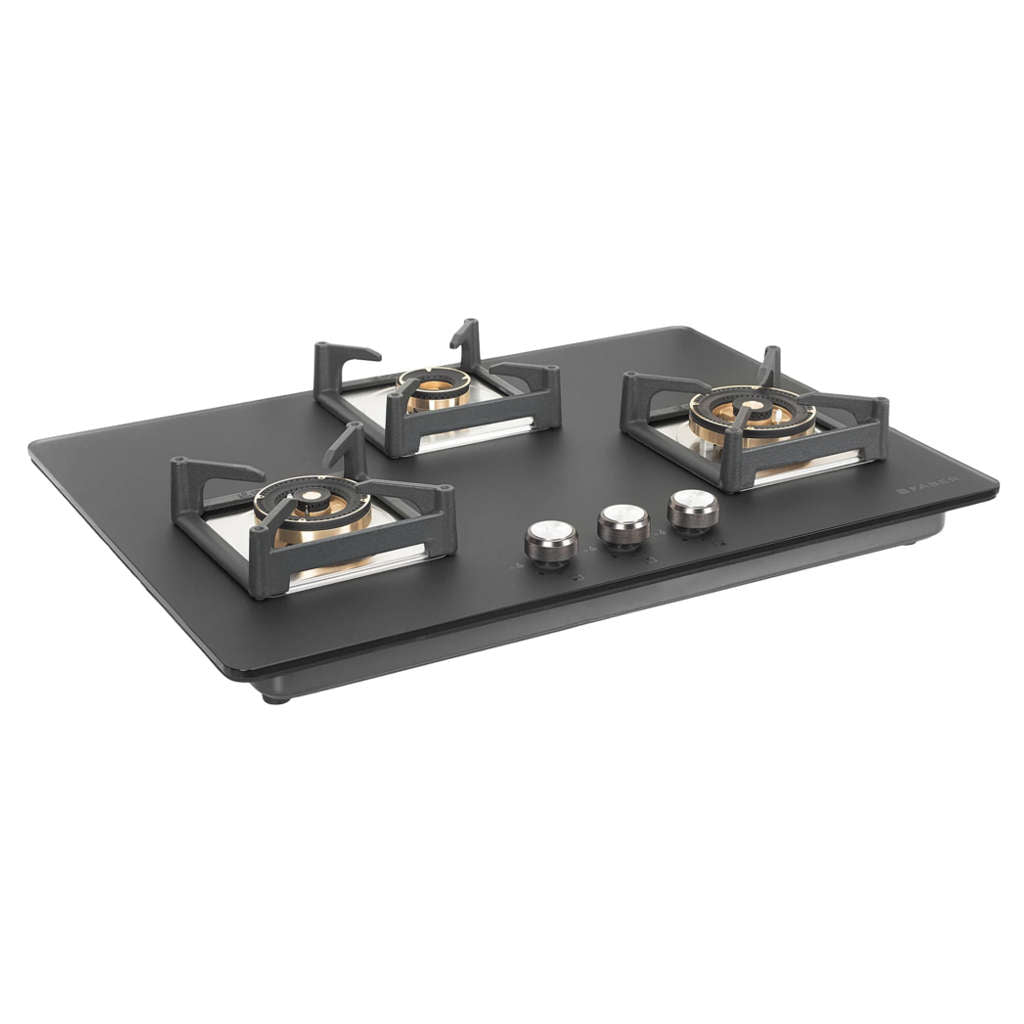 Faber Hob Bella Cooktop 3 Brass Burner HT753 BR AI FFD