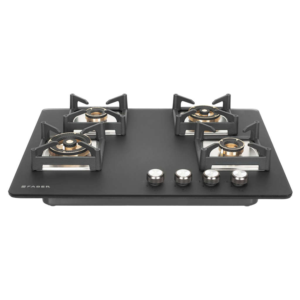 Faber Hob Bella Cooktop 4 Brass Burner HT704 BR AI 