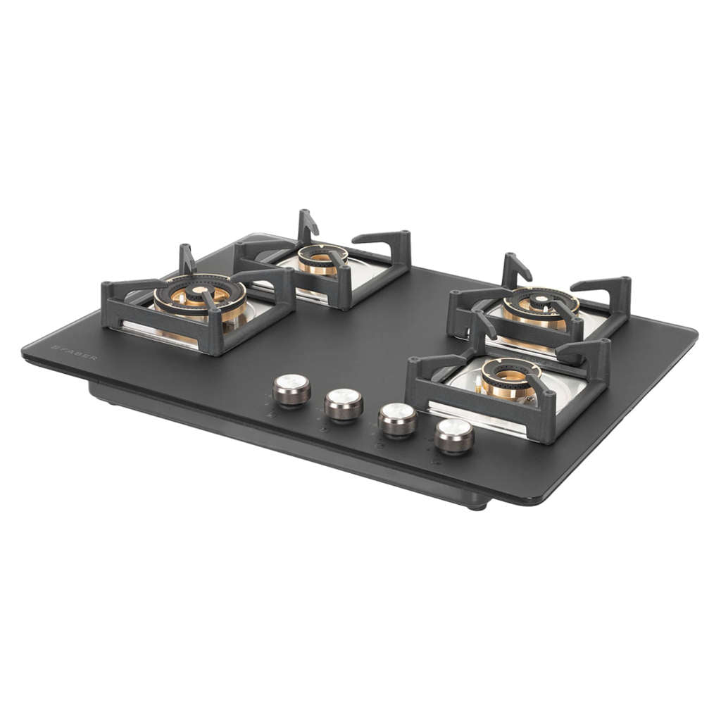 Faber Hob Bella Cooktop 4 Brass Burner HT704 BR AI
