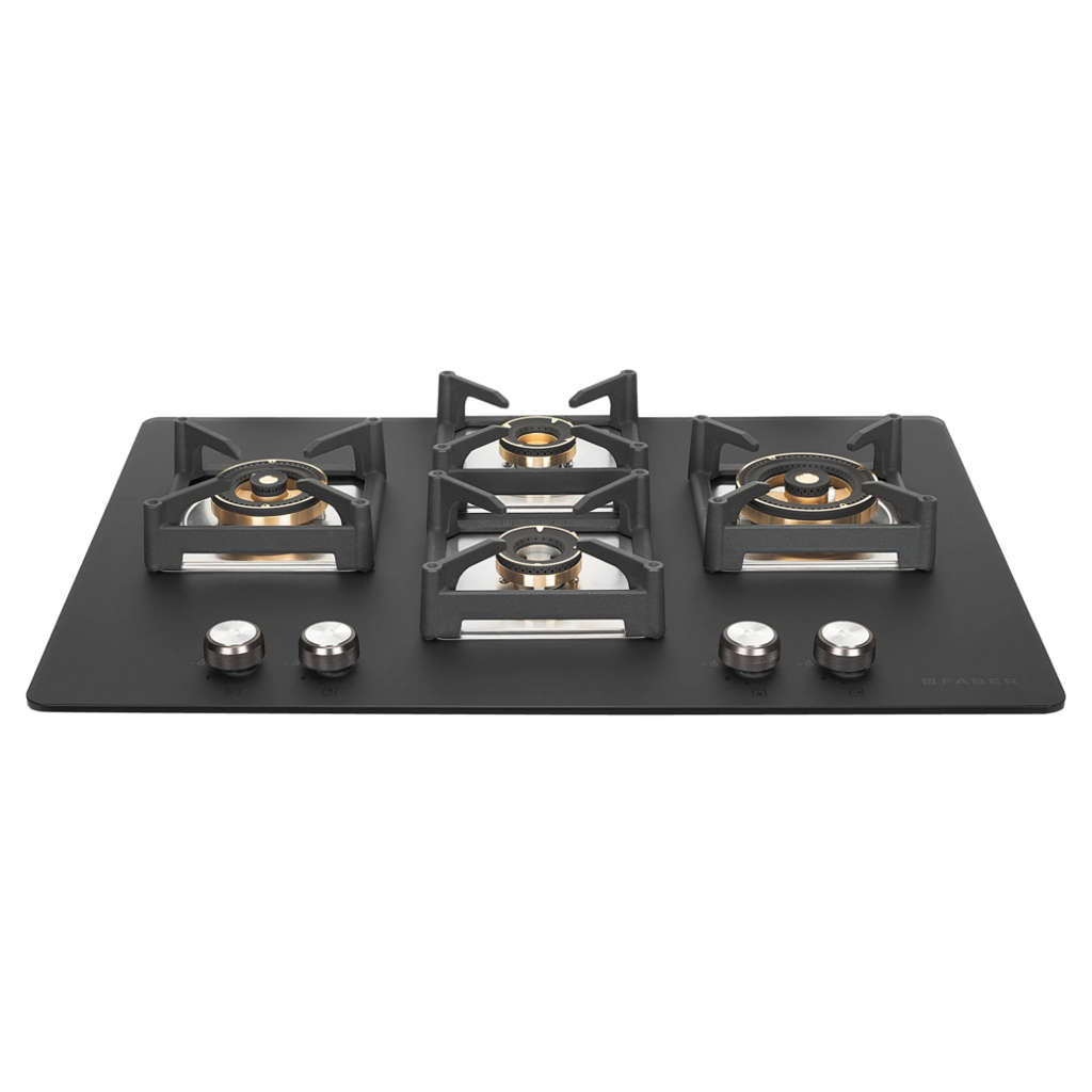 Faber Hob Bella Cooktop 4 Brass Burner HT754 BR AI