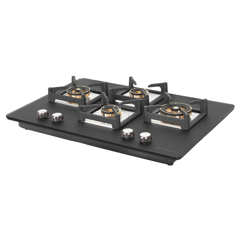 Faber Hob Bella Cooktop 4 Brass Burner HT754 BR AI