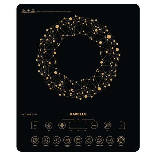 Havells Evo Cook TC20 Induction Cooktop 2000W GHCICEMK200 