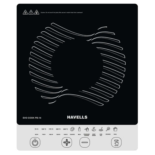 Havells Evo Cook PB14 Induction Cooktop 1400W GHCICEJK140 