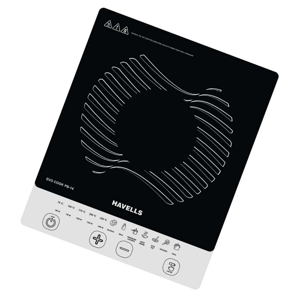 Havells Evo Cook PB14 Induction Cooktop 1400W GHCICEJK140