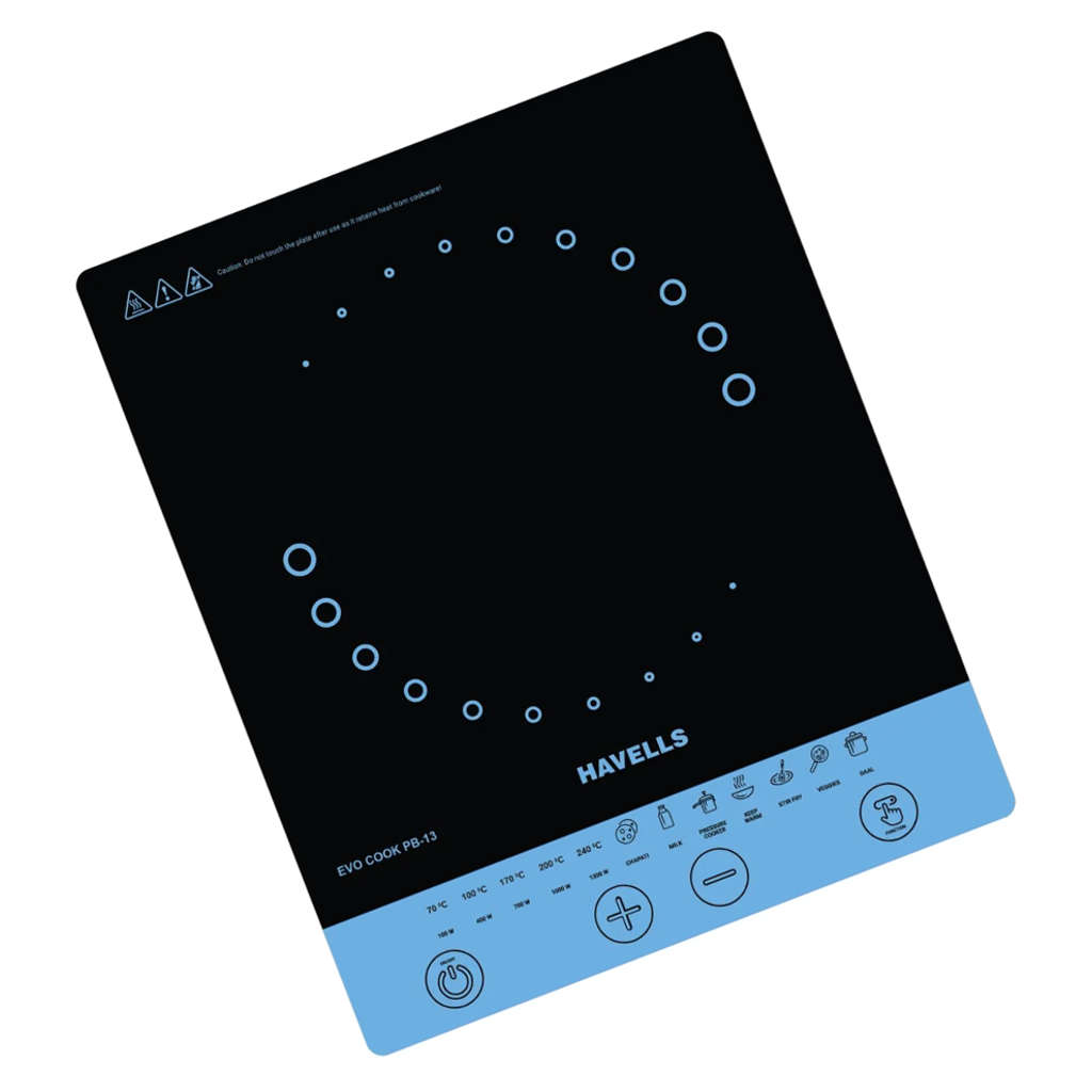 Havells Evo Cook PB13 Induction Cooktop 1300W GHCICEIK130