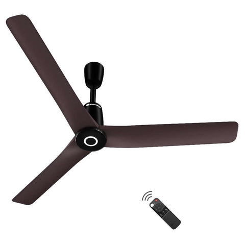 Atomberg Aris Contour BLDC Smart Ceiling Fan With IoT & Remote Control 1200mm Umber Brown 