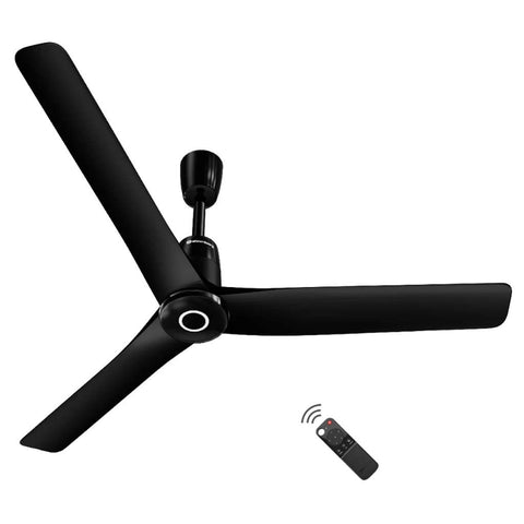 Atomberg Aris Contour BLDC Smart Ceiling Fan With IoT & Remote Control 1200mm Midnight Black 