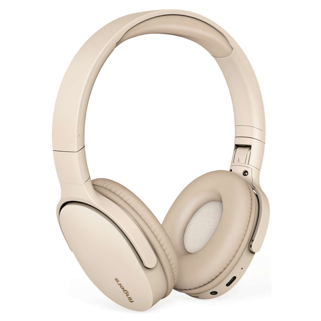Fingers Rock-n-Roll H6 Wireless Headphones Beige