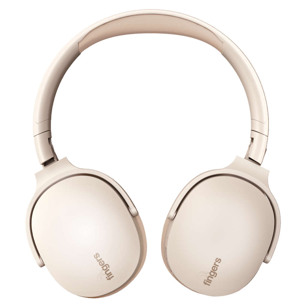Fingers Rock-n-Roll H6 Wireless Headphones Beige