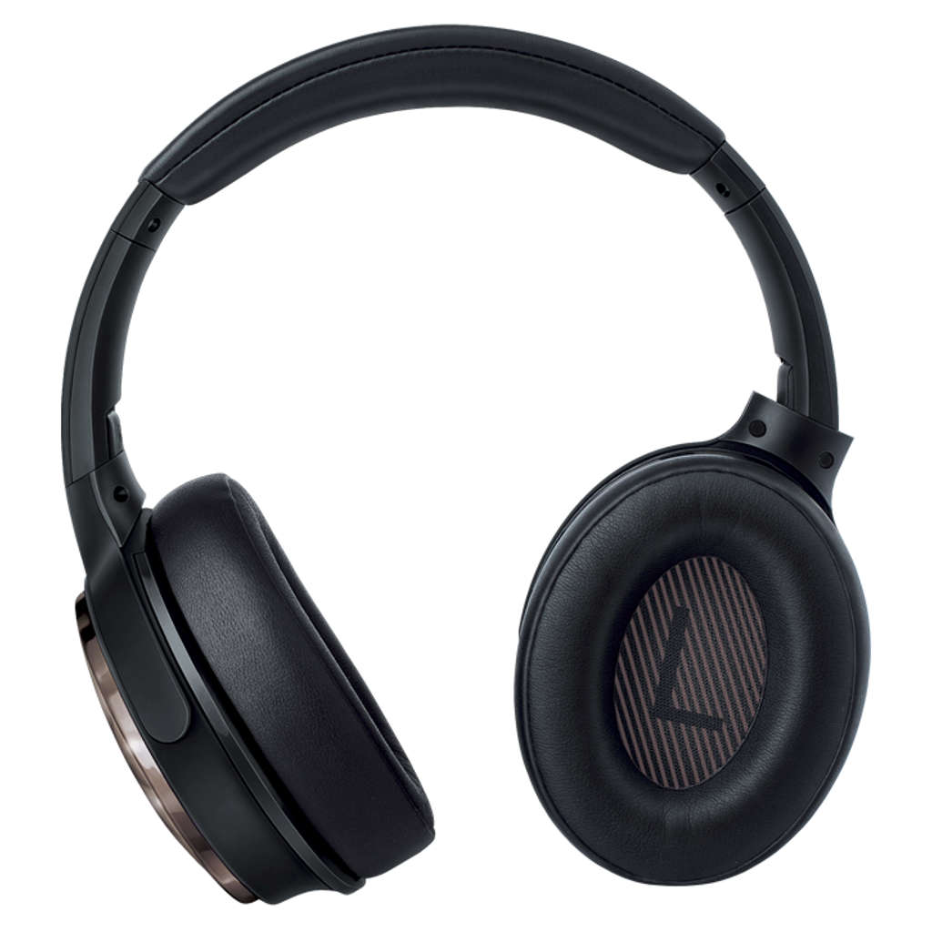 Fingers Alloy H3 Wireless Headphones Rich Black + Gun Metal