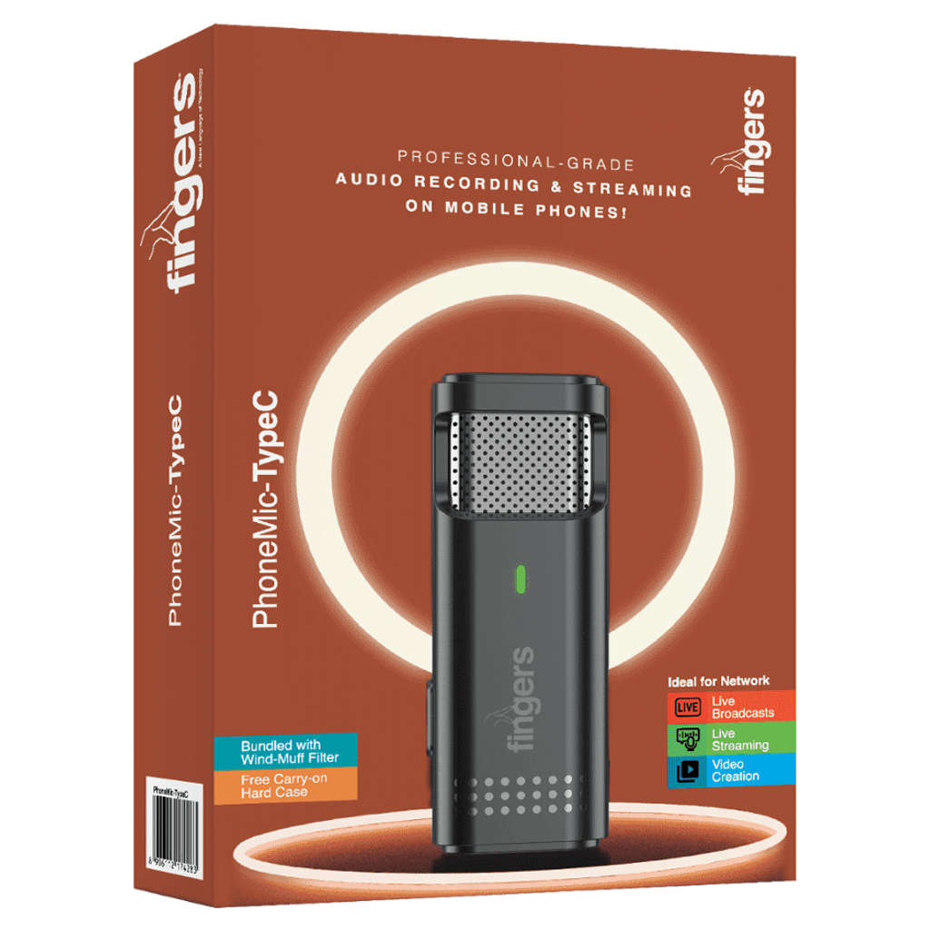 Fingers PhoneMic-TypeC Lavalier Wireless Mic