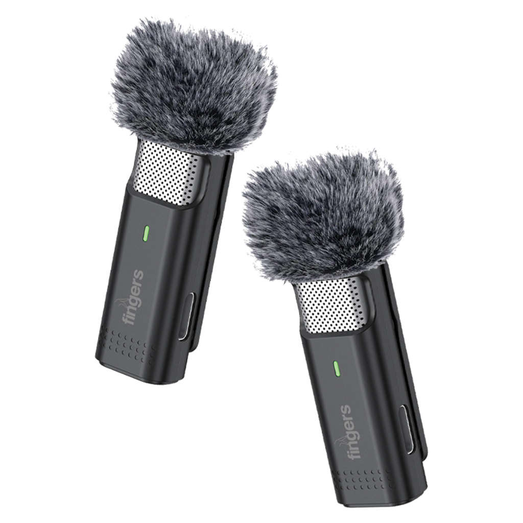 Fingers PhoneMic-TypeC(2Mic) Lavalier Wireless Mic