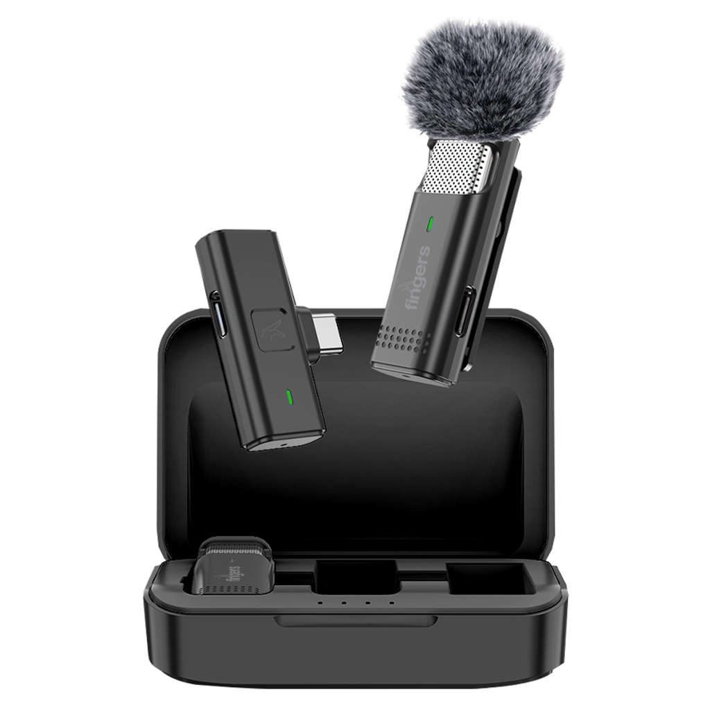 Fingers Duo-PhoneMic-TypeC Lavalier Wireless Mic 