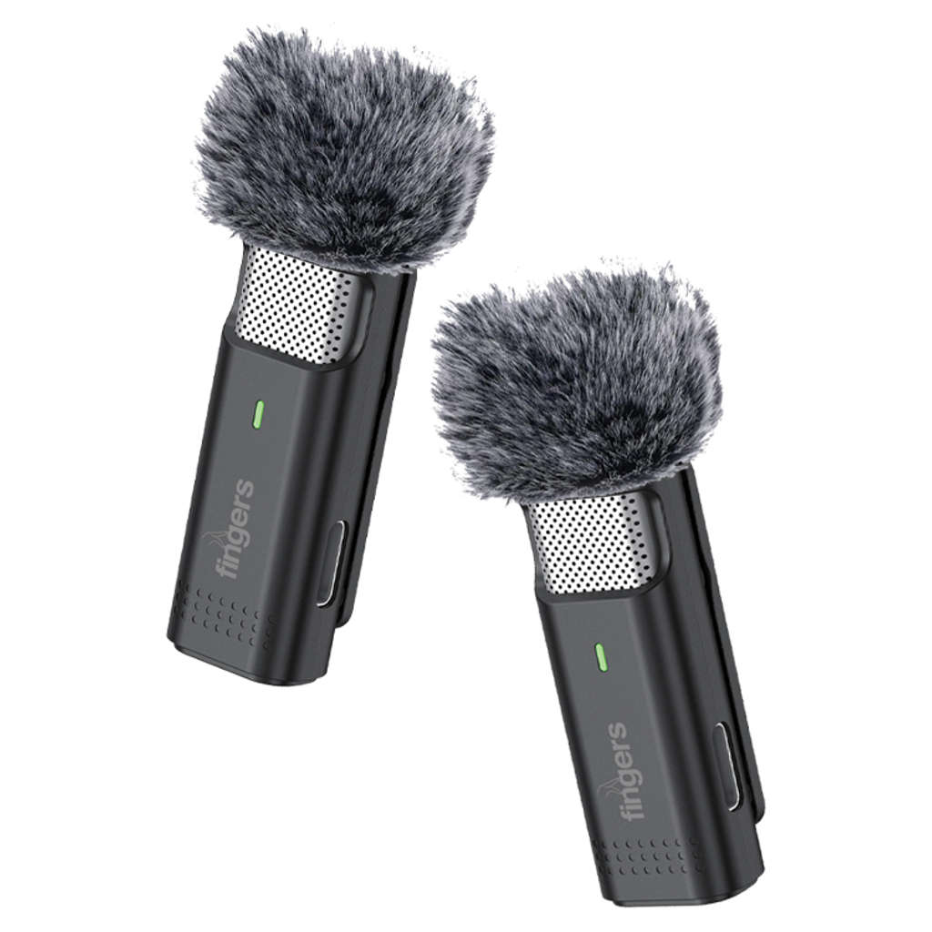 Fingers Duo-PhoneMic-Lightning Lavalier Wireless Mic