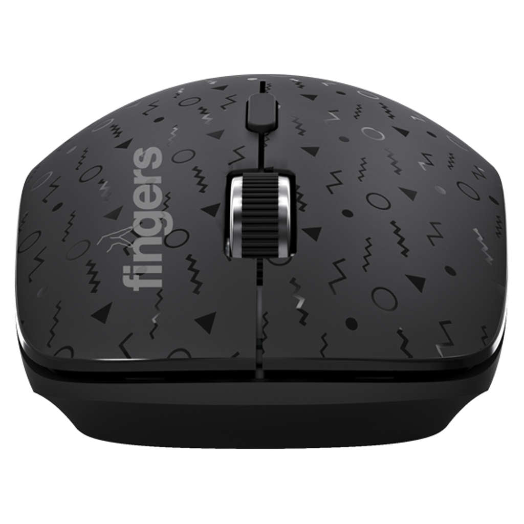 Fingers TrendyGrip Wireless Mouse Matte Black