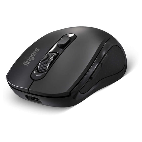 Fingers SwiftCharge Wireless Rechargeable Mouse Matte Black 