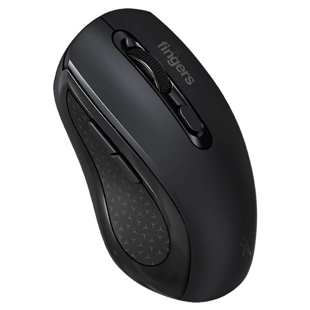 Fingers SwiftCharge Wireless Rechargeable Mouse Matte Black