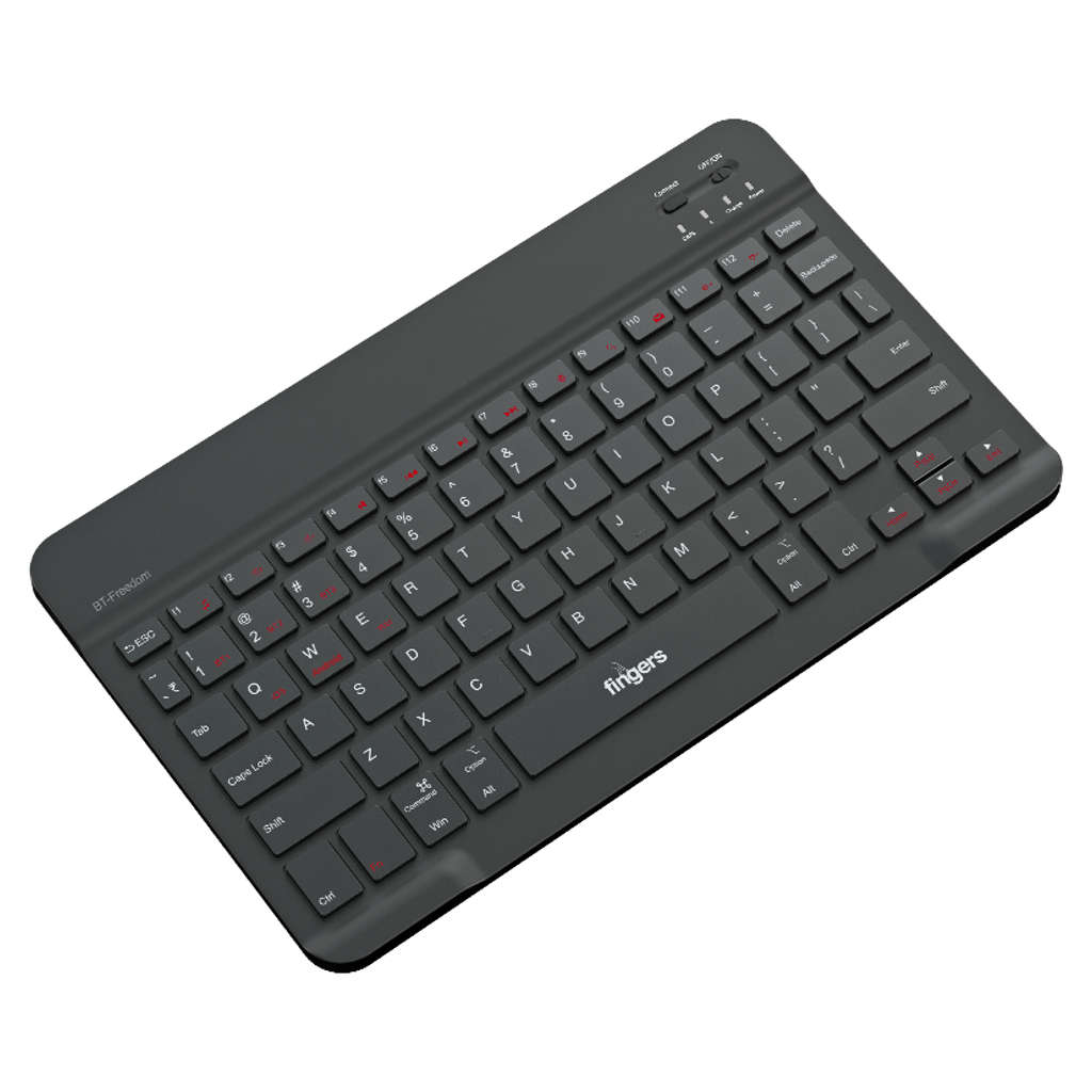 Fingers BT-Freedom Bluetooth Mini Keyboard Jet Black