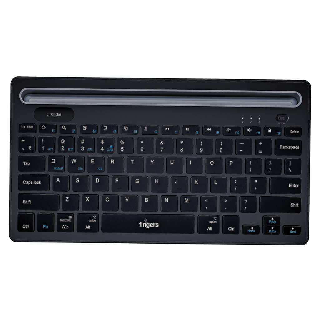 Fingers Lil'Clicks Bluetooth Mini Keyboard 