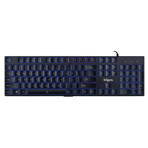 Fingers Gleaming BlueLit Wired Backlit Keyboard 