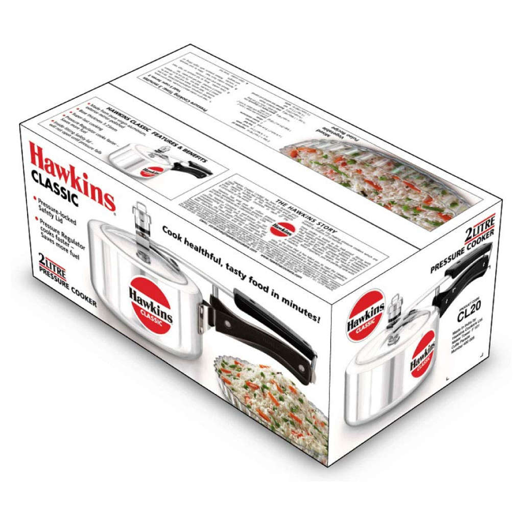 Hawkins Classic Pressure Cooker 2 Litre CL 20
