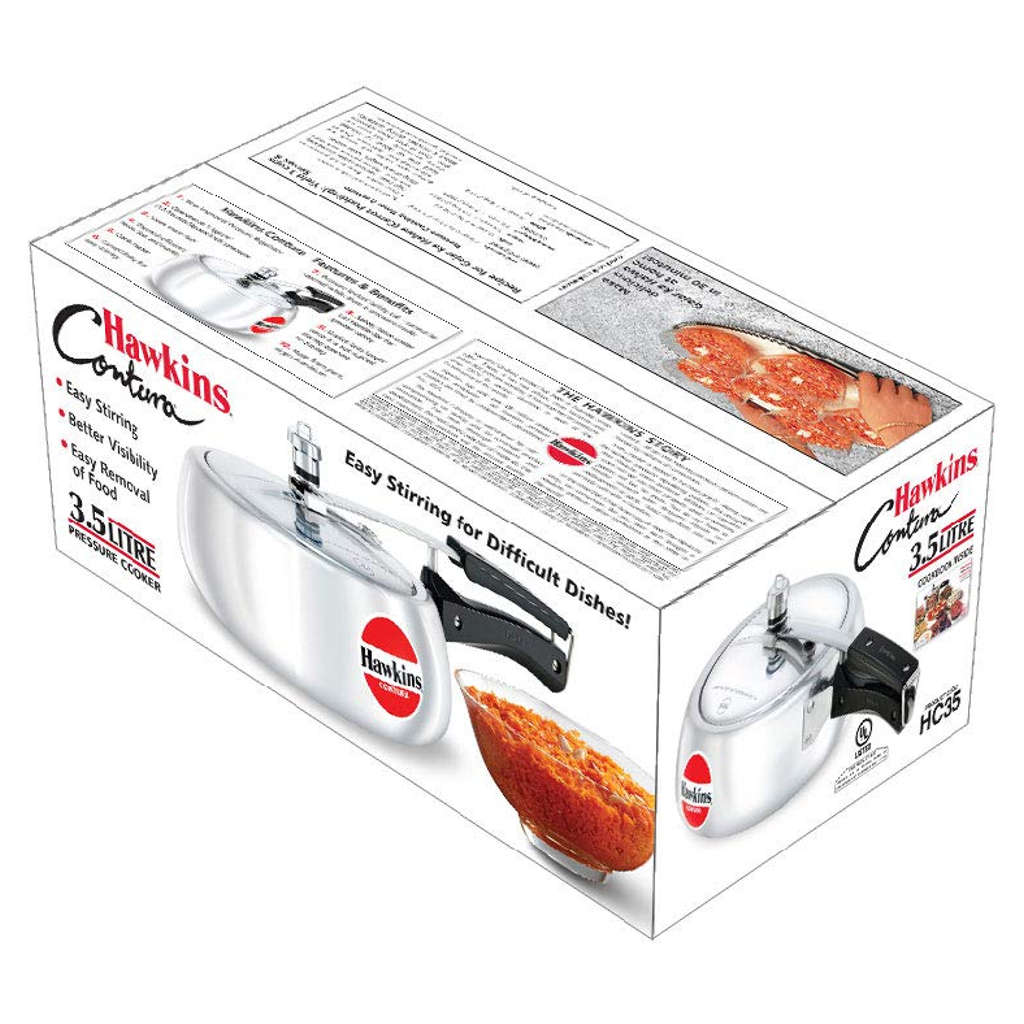 Hawkins Contura Pressure Cooker 3.5 Litre HC 35