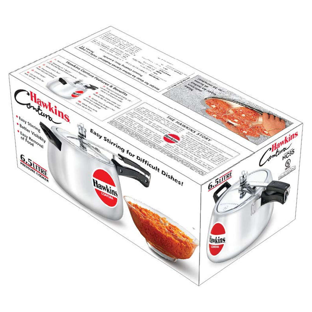 Hawkins Contura Pressure Cooker 6.5 Litre HC 65