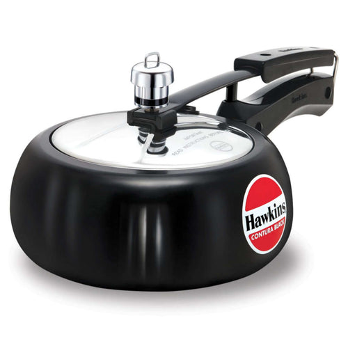 Hawkins Contura Black Pressure Cooker 2 Litre CB 20 