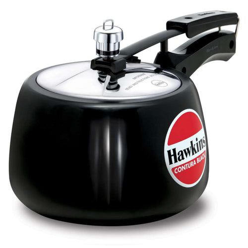 Hawkins Contura Black Pressure Cooker 3 Litre CB 30 