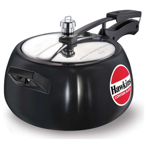 Hawkins Contura Black Pressure Cooker 5 Litre CB 50 