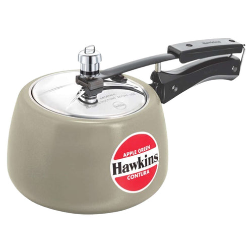 Hawkins Ceramic Coated Contura Pressure Cooker 3 Litre Apple Green CAG 30 